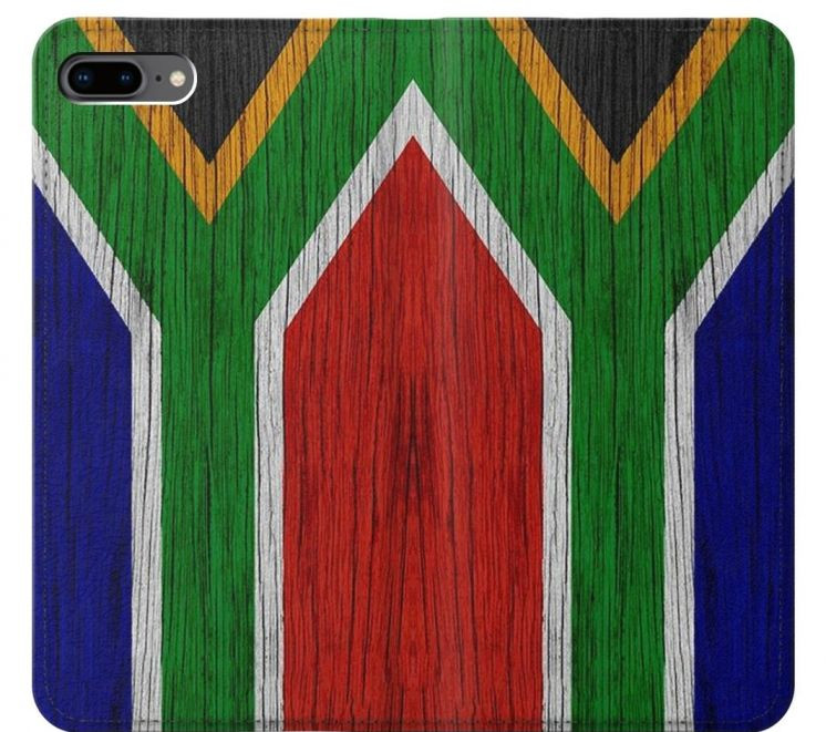 S3464 South Africa Flag Etui Coque Housse pour iPhone 7 Plus, iPhone 8 Plus